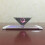 10 PCS 3D Pyramid Magic Projection Mobile Phone Simple Holographic Projection Film 5