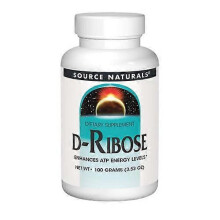 Source Naturals D-ribose, Powder 100 Grams (Pack of 1)