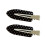 Trendy Round Dot Hair Clip without Damage Design Securely-Black 1