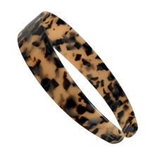Elegant Wide Headband Headdress With-light leopard print