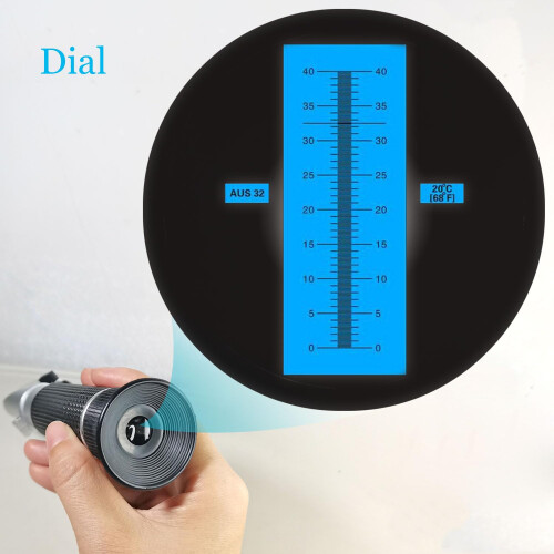 DEF Refractometer with ATC for Accurate Diesel Exhaust Fluid Concentration Testing 1