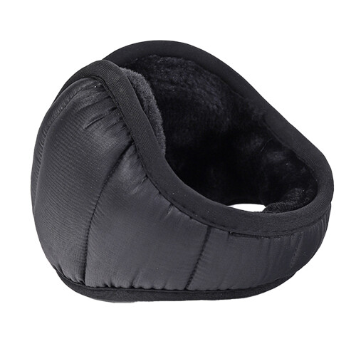 Wear foldable rain-proof earmuffs after keeping warm in winter