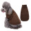 Pet winter sweater Solid dog sweater Pet bipod 1
