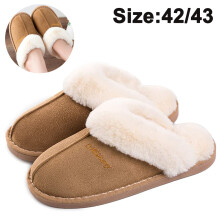 Womens Slipper Memory Foam Fluffy Soft Warm Slip On House Slippers,Anti-Skid Cozy Plush for Indoor Outdoor