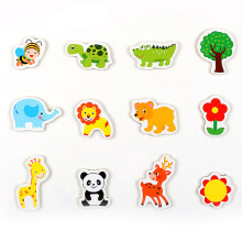 12 pakjes dierenmagneten - kleurrijke en leuke koelkaststickers