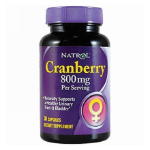Natrol Cranberry Extract,800 MG ,Count of 1 (Pack of 2)
