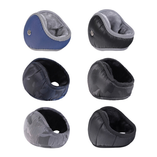 Wear foldable rain-proof earmuffs after keeping warm in winter 1
