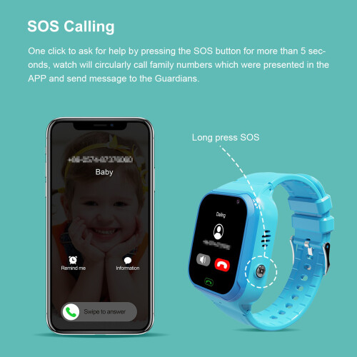 Smartwatch Kids Full Netcom maksupuhelinvideolla 2