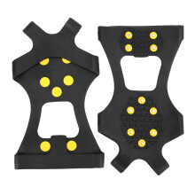 Unmatched Winter Warriors: Ice Grips Equipped With Traction Cleats For Snow And Ice, Non-Slip, Durable And Easy To Use, Perfect For Men And