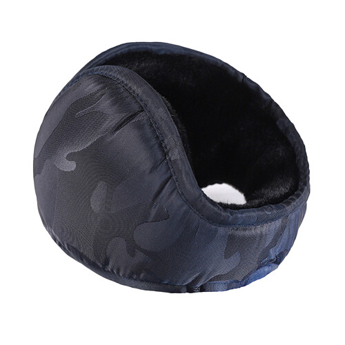 Wear foldable rain-proof earmuffs after keeping warm in winter