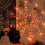 Halloween Spider Web Lights Lights, Spider Web Light Outdoor for Halloween Decorations 3