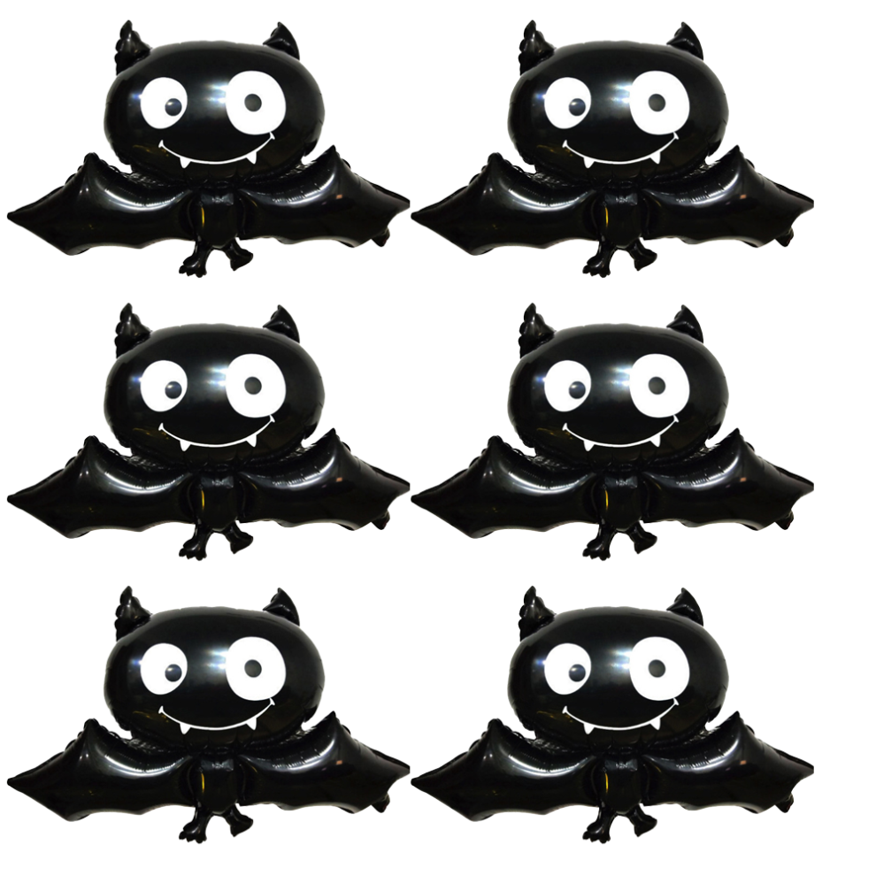 Halloween Bat Foil Balloon, Reusable Bat Mylar Balloon H Black 3545974755695