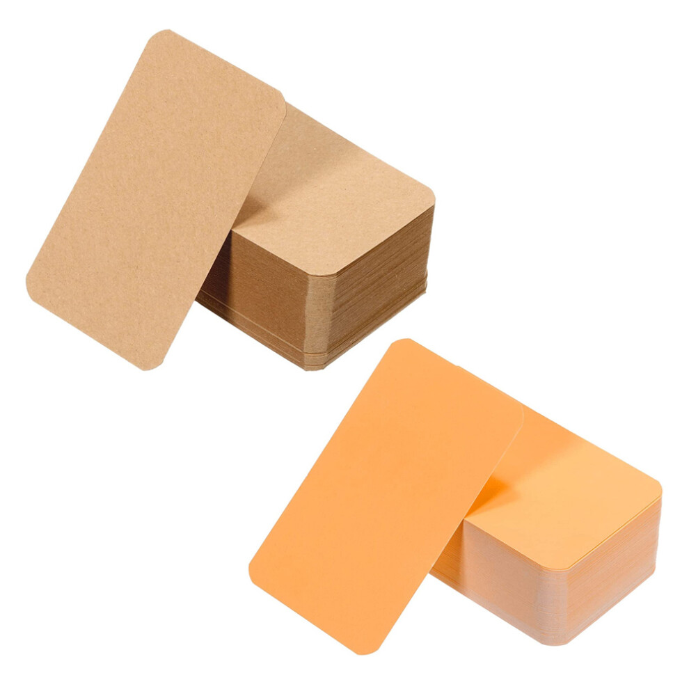180Pcs Small Blank Paper Message Note Business Cards Mini Greeting Place Name Vocabulary Word Flash Cards 3545974755404