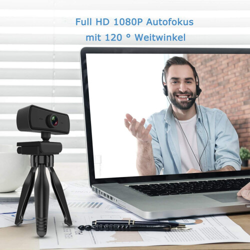 Plug And Play Streaming Computer Web Camera, 4K Usb Webcam With 108 Degrees Angle Of View, Full Hd And Auto Focus, Versatile Applications Fo 1