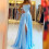 Vestidos de noiva longos e elegantes de cetim, corte A, estilo princesa. 5
