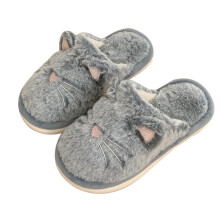 Slippers for Women Fuzzy Cute Animal Memory Foam Indoor House Slippers Easter Thanksgiving Christmas Slippers