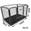 Easipet Xlarge Heavy Duty Dog Cage Pet Metal Run Folding 11