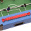 2 Pcs Mini Scoreboard 1-10 Red+Blue 12.1in 5