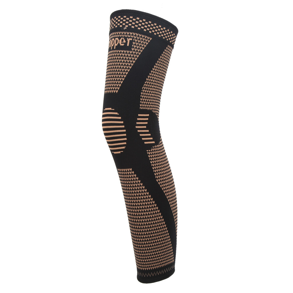 Elastic Sports Knee Guard Non Slip Knee Compression Sleeve Nylon Leg Support Protector