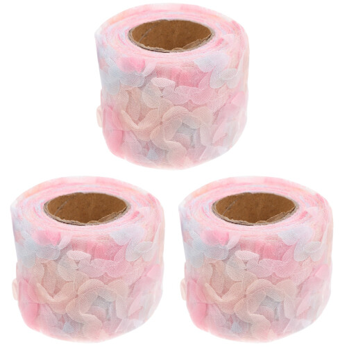 Rubans Dentelle Rose DIY Décorations Vêtement Accessoires 1