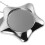 Silver Glass Mirror Keychain Compact Mini Makeup Mirror for Bags 5