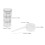 2Ensembles Bols Mesureurs Plastique Blancs Pour Usage Précis 2