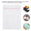 Mesh Laundry Bag 38x29cm Polyester Zip Delicates 6