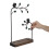 Space-Saving Multi-Branch Wood and Iron Jewelry Organizer Stand 6