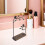 Space-Saving Multi-Branch Wood and Iron Jewelry Organizer Stand 7