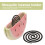 Ceramic Holder Pink Tabletop Incense Burner for Home 4