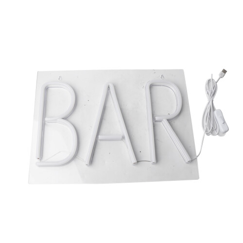 Neon Light 3D USB Wall Sign 40x30x2 cm Bar Pub 1
