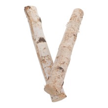 2Pcs Rustic Birch Decorative Logs Multi-Color for Fireplace Craftwork