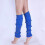 (Bleu) gu??tres tricot??es 3