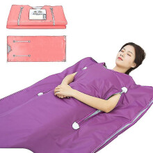 (Rose) Couverture de sauna pour la d??toxification, couverture de sauna infrarouge portable