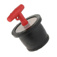 (Style h) Bouchon de vidange ??tanche ?? poign??e en T pour bateau, r??glable en caoutchouc, ?? expansion par rotation. Accessoires pour bateaux.