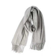 (blanc) ??charpe en cachemire pour homme, unie, couleur pure, chale/??charpe en pashmina