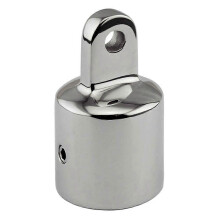(environ 25 mm) Embout ?? ?illet en acier inoxydable 316 ?? vis unique, quincaillerie pour bimini, bateau marin, yacht, embout ?? ?illet externe