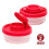 1 stk. isform - BPA-fri silikonform for ispinner - gul 1