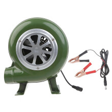 (60W) Ventilateur de barbecue 40/60/80W Mini souffleur d'air de forgeron avec engrenage en fer, souffleur ??lectrique portable pour le camping