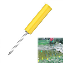 (Jaune) Support de canne ?? p??che ?? ins??rer au sol, facile ?? transporter, l??ger et amovible