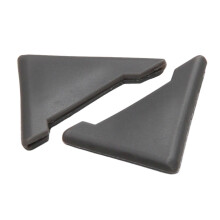 (Gris) Protections d'angle de porti??re de voiture anti-collision, en PVC, anti-rayures et anti-chocs, autocollantes