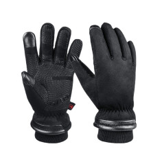 Luvas de inverno impermeáveis masculinas, luvas de esqui com tela sensível ao toque, luvas de motociclismo