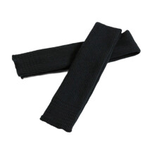 (Noir) Gu??tres de ballet tendance pour femmes, id??ales pour le yoga par temps froid.