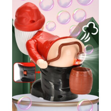Fart bubble machine, fart Santa Claus bubble blower, bubble blower Santa Claus toy