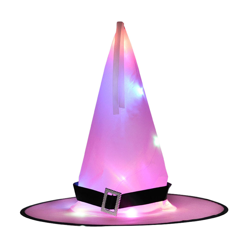 Halloween Witch Hat Glowing Wizard Hat Magician Hat 3545974751802