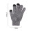 Knit thermal gloves, wool non-slip touch screen gloves 2