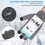 Knit thermal gloves, wool non-slip touch screen gloves 4