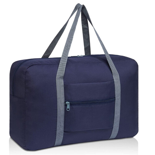 Mala de mão compacta para viagens aéreas, dobrável e resistente à água.