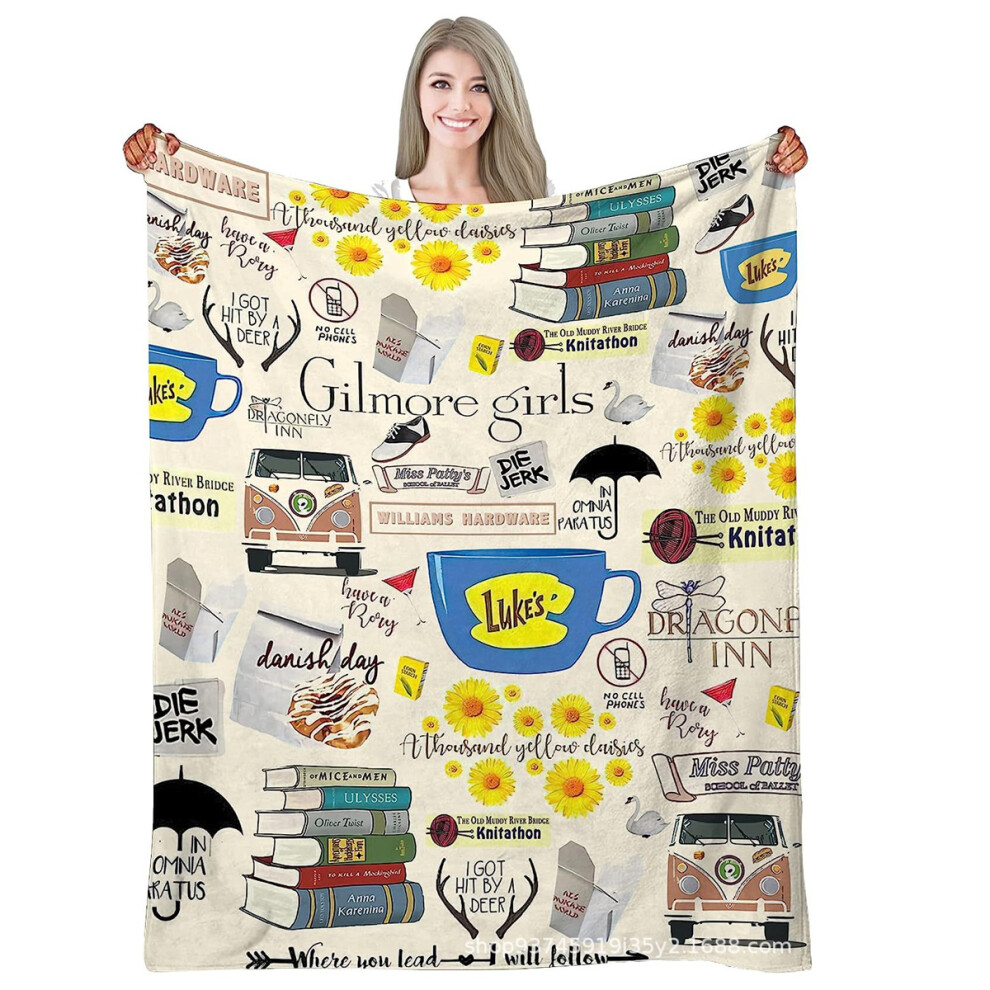 Soft Microfleece Blanket Lightweight Cozy,For Beds/Sofa/Couch/Picnic/Camping/Travel Blanket 3545974751161