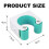 Bike Wall Hanger, Vertical Hook Set For Quick, Easy Parking, Folding Arm Space Saving Storage Solution For Various Living Spaces 5